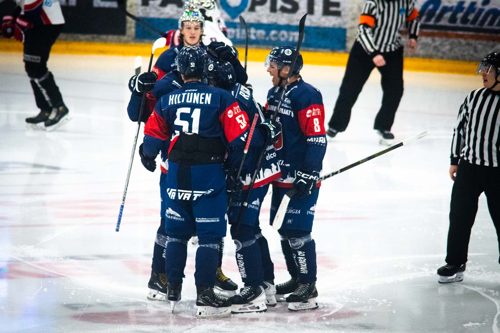 Raahe-Kiekko voitti kotonaan MuIK Hockeyn maalein 6-3